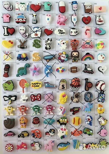 Джибитсы (Джиббитсы) для Crocs