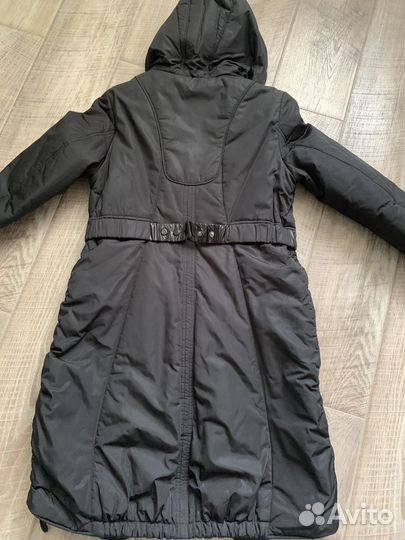 Удлиненная куртка плащ