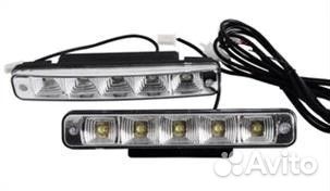 Дневные ходовые огни 5 LED DRL-5-2-1 белый
