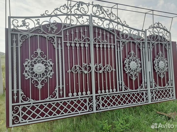 Ворота с калиткой