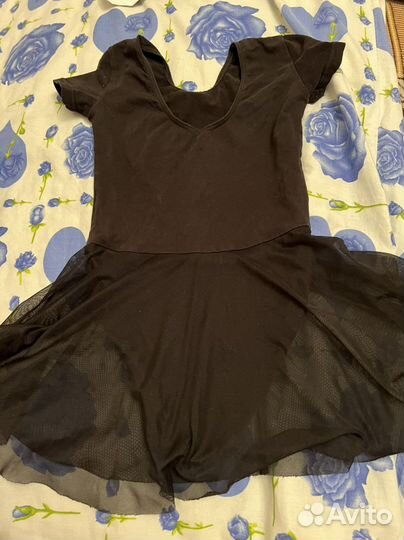 Купальник для танцев черный