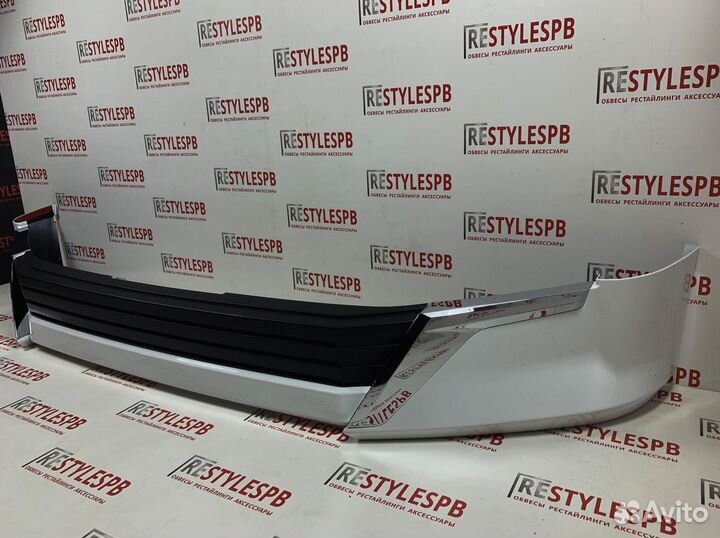 Губа на бампер Toyota Land Cruiser 200 Executive