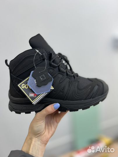 Тактические ботинки Salomon (средние) черный