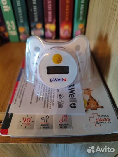 Соска термометр градусник b.well