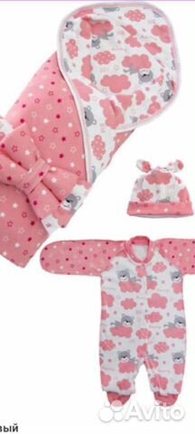 Конверт на выписку для девочки лето