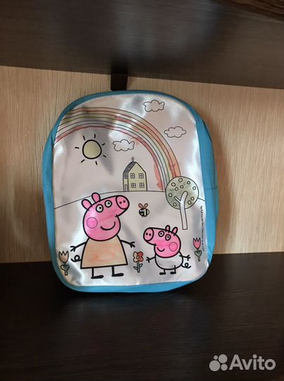 Мягкие игрушки, детские рюкзак, сумка Peppa Pig Св