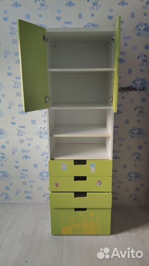 Шкаф и комод детский Стува Икеа