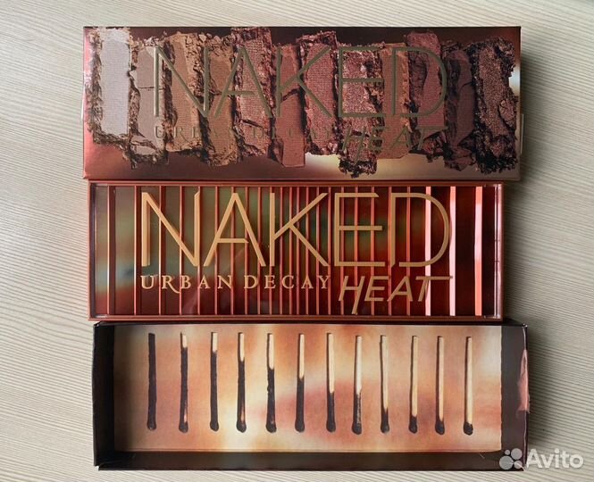 Палетка теней Urban Decay Naked Heat