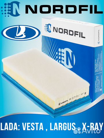 Фильтр воздушный LADA Largus 17- Vesta 15- X-Ray