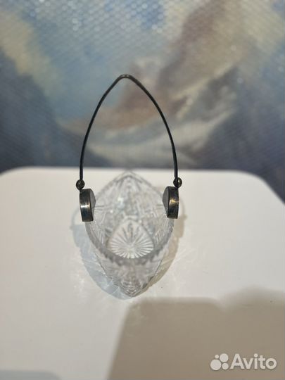 Хрустальная конфетница 