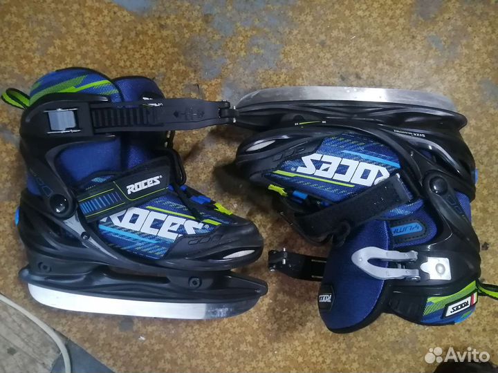 Коньки раздвижные roces 30 35