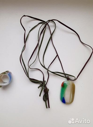 Украшение на шею, кольцо