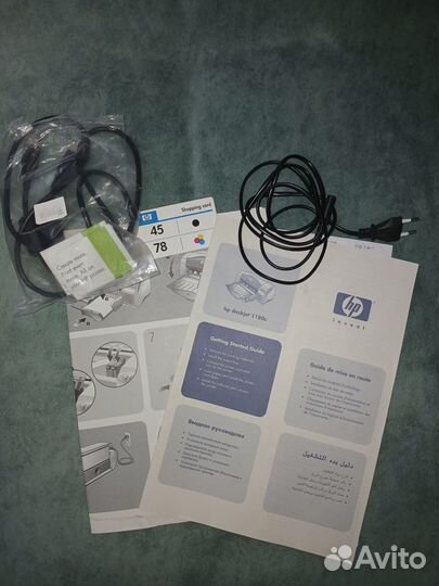 Принтер струйный HP deskjet 1180c