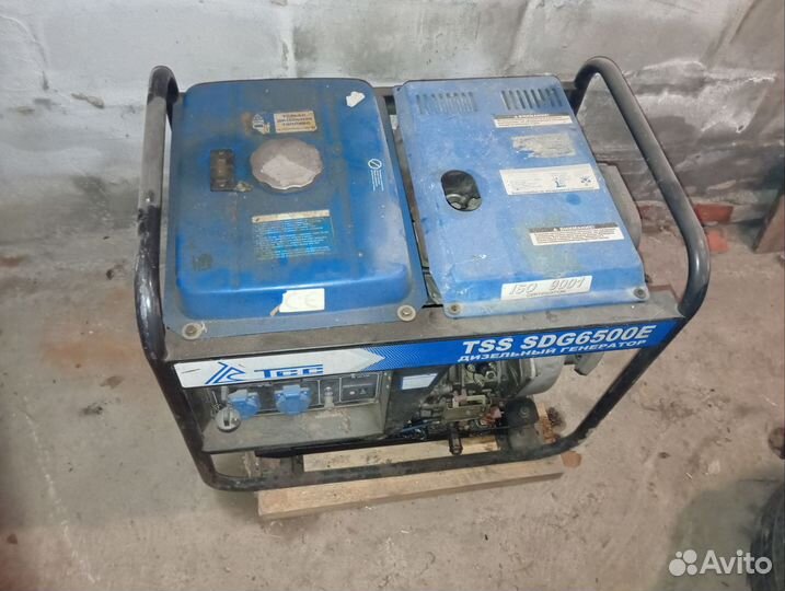 Дизельный генератор бу 6.5квт