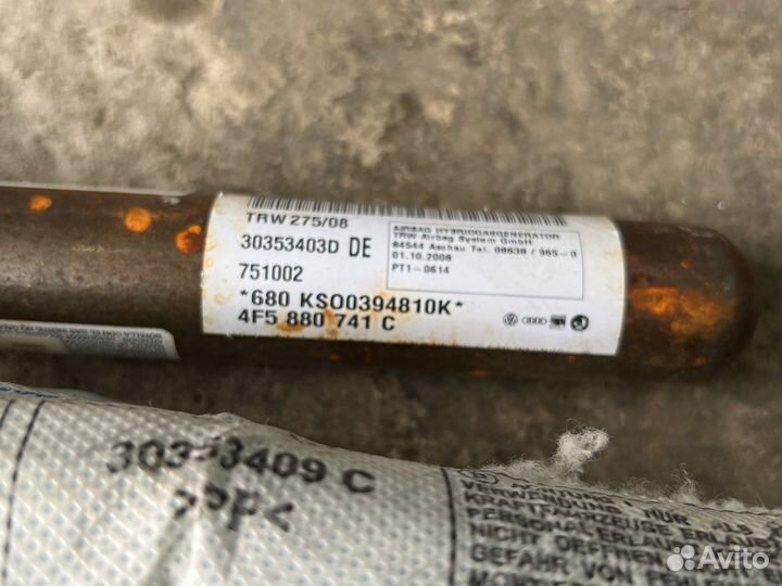 Подушка безопасности Audi A6C6