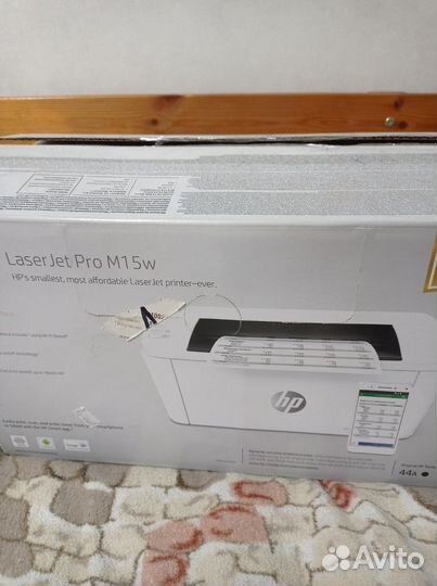 Принтер лазерный чб новый hp laserjet pro m15w