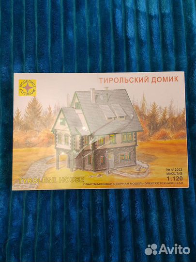 Сборная модель тирольский домик