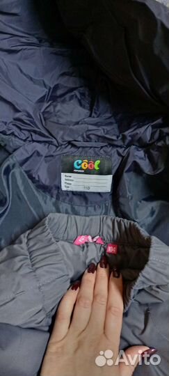 Демисезонный костюм для девочки 104