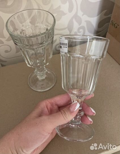 Стаканы для виски IKEA Pokal новый набор из 6 шт