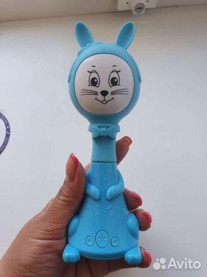 Интерактивная игрушка зайчик няня б.у