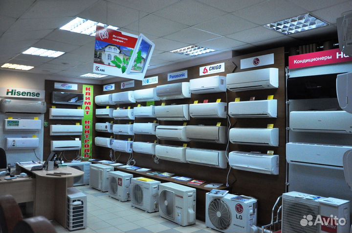 Кондиционеры со склада.Монтаж.Доставка
