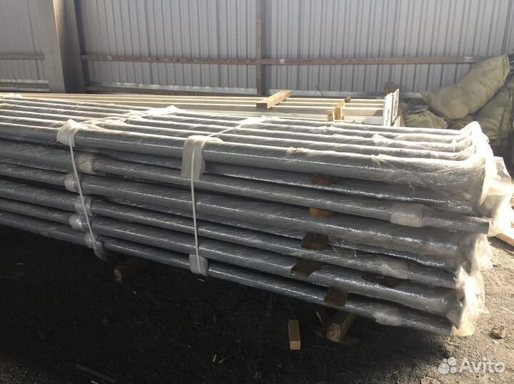 Опоры трубчатые парковые фланцевые