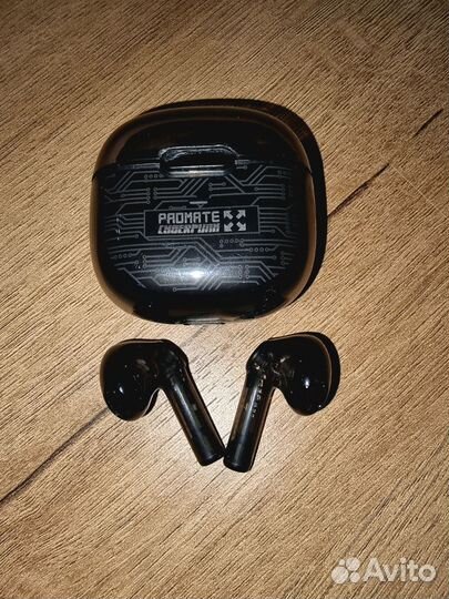 Беспроводные наушники Padmate S31 (прозрачные)