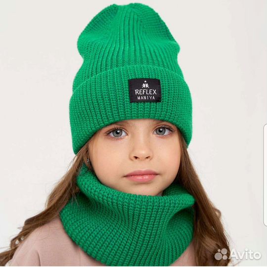 Шапка и снуд Reflexmaniya