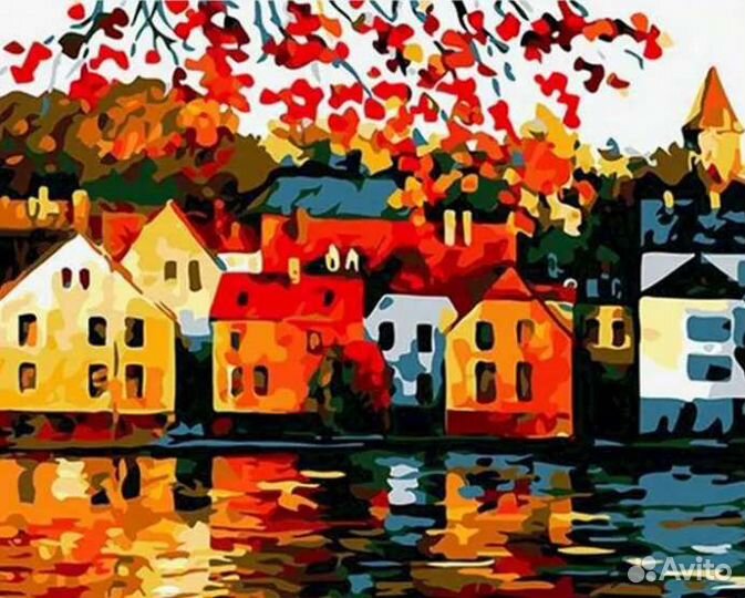 Картина для рисования по номерам 40х50