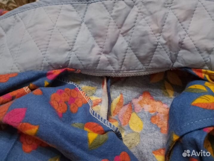 Халат женский фланелевый