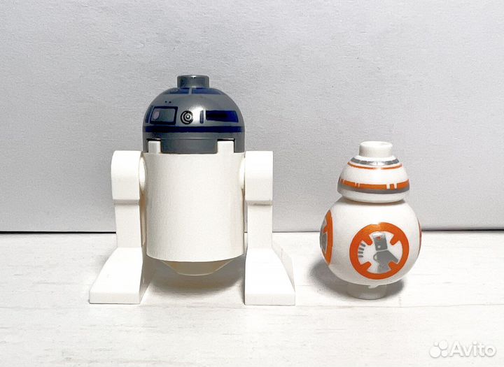 R2D2 и BB8 (оригинальное лего)