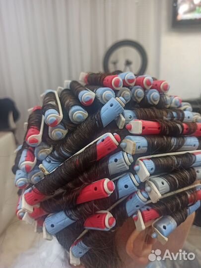 Химическая завивка bio колорист парикмахер стилист