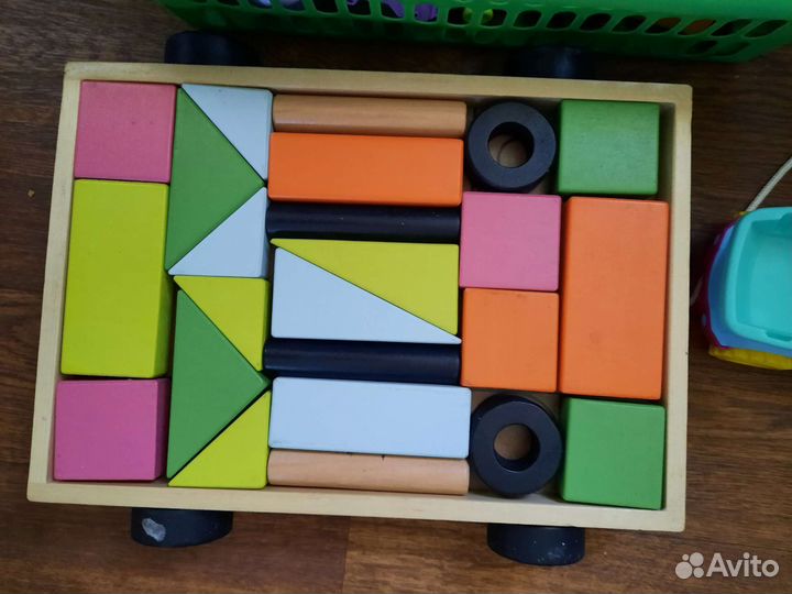 Развивающие деревянные игрушки