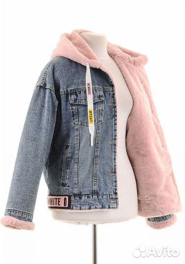 Джинсовая куртка женская 48-50