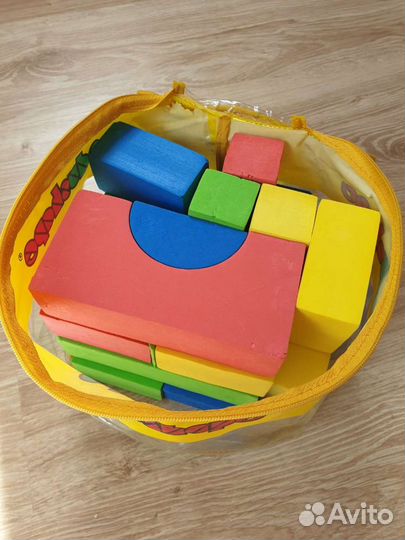 Мягкий конструктор edushape от 6 мес