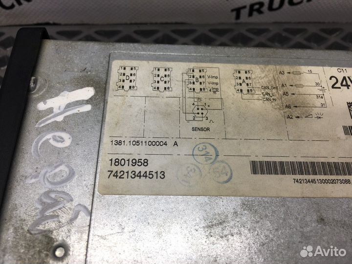 1801958 Тахограф Daf CF, Daf XF105