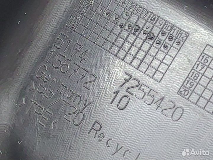 Воздуховод радиатора Bmw 3 F30 N55B30 2012