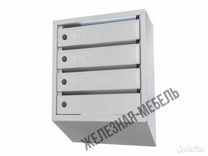 Почтовый ящик для подъезда ПМ 4 секции