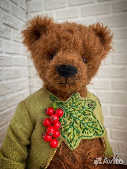 Мистер Смородинка (мишка в стиле Тедди)