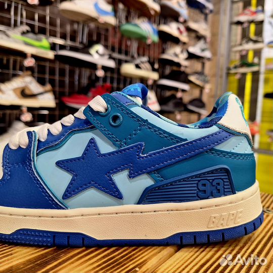 Кроссовки Bape SK8 Sta Low Blue