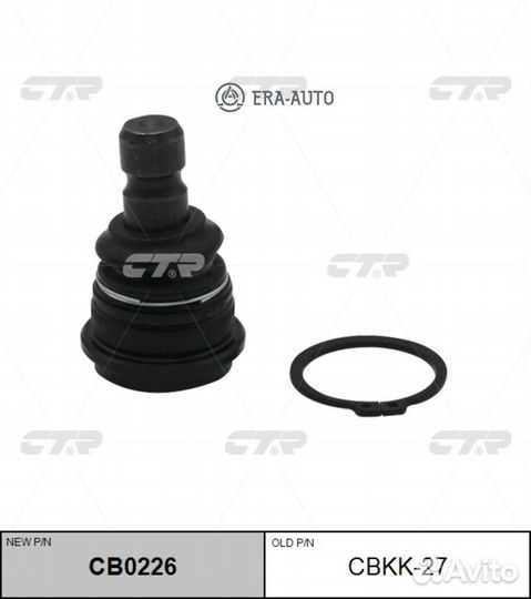 CTR CB0226 опора шаровая нижняя замена cbkk-27\ KIA Soul 08