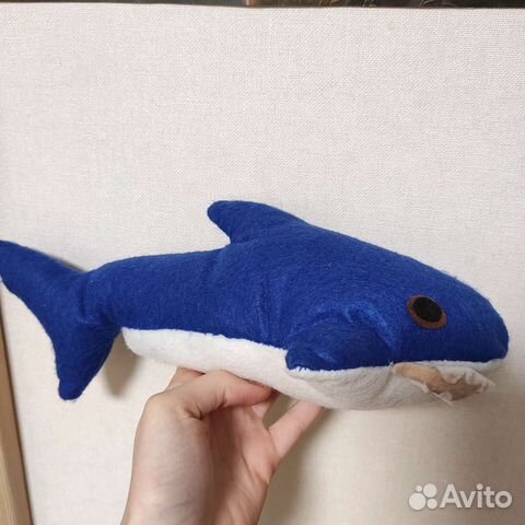 Плюшевая игрушка Акула