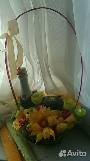 Букеты из конфет