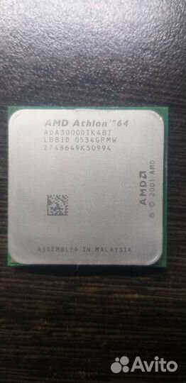 Процессор AMD athlon 64
