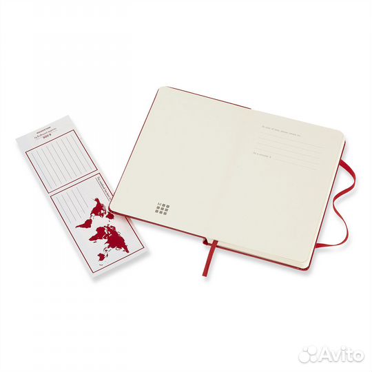 Moleskine Classic (в точку), Pocket алая