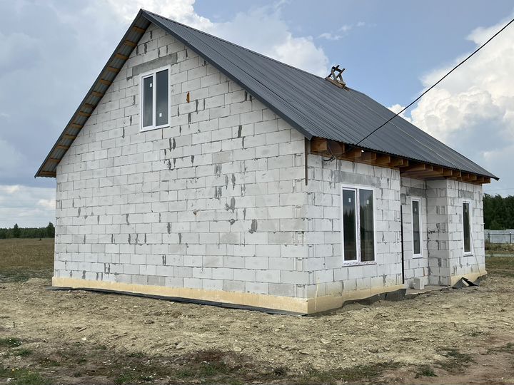 Дом 73 м² на участке 6 сот.