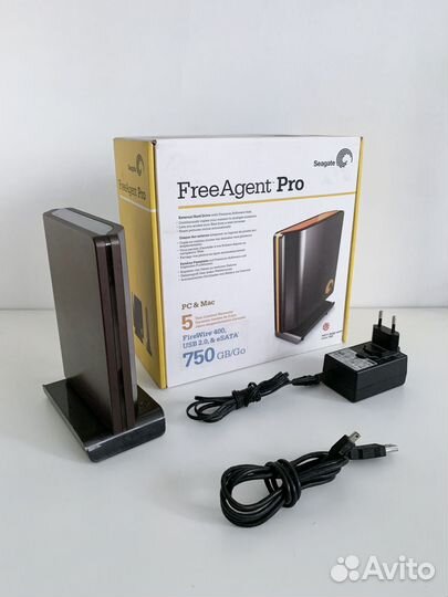 Внешний жёсткий диск Seagate FreeAgent Pro 750Gb