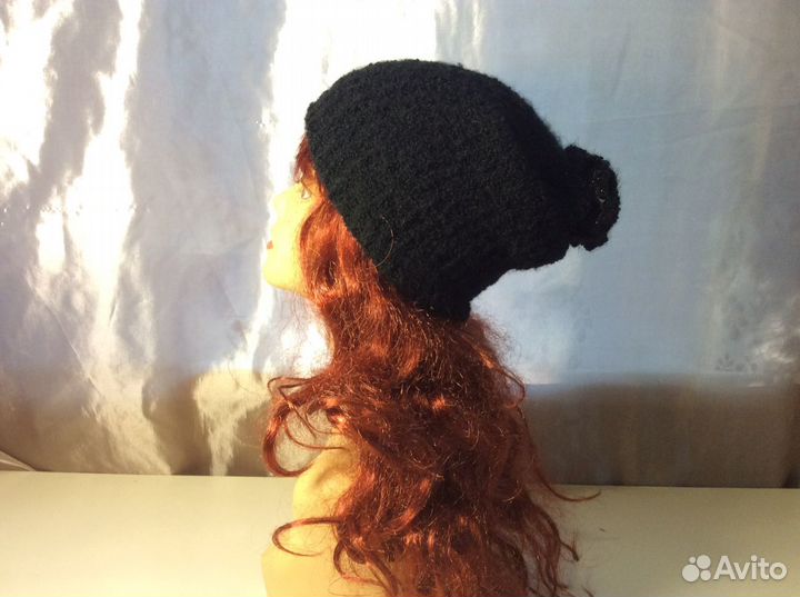 Очаровательная шапочка с люрексом, р 55-56, арт277