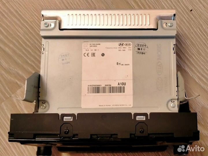 Магнитола на Хёндэ Солярис 2 с bluetooth Оригинал