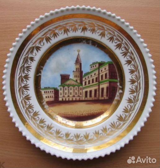 2 редкие тарелки (Россия XIX в.)